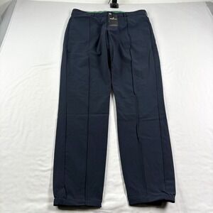 Blackballed Golf Pants Mens Large Blue Jogger Stretch Performance Tapered NEW